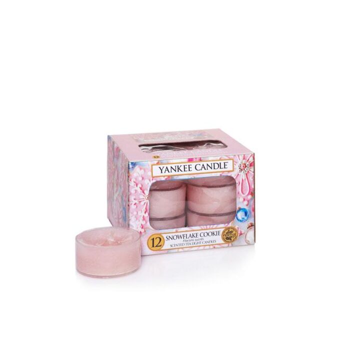 Yankee Candle Snowflake Cookie Tea Lights-1